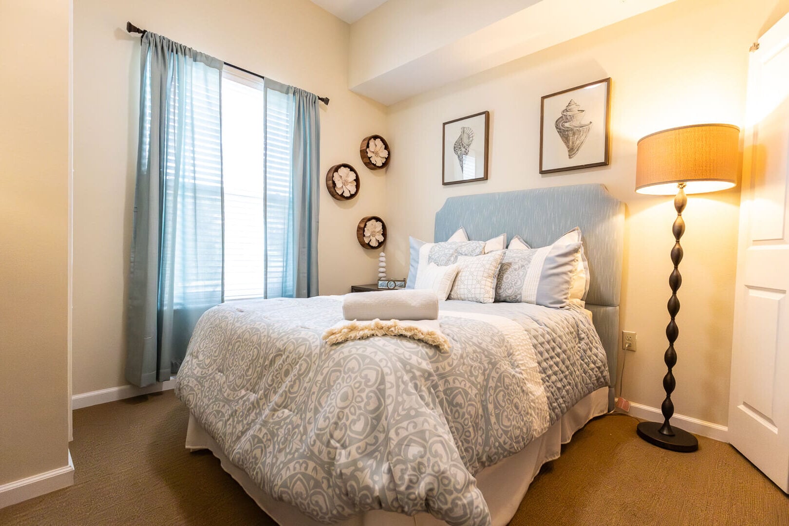 Single Bed-Room Apartment Inside Assisted Living Facility Single Bedroom Area at Senior Living Apartment in Wildwood Florida